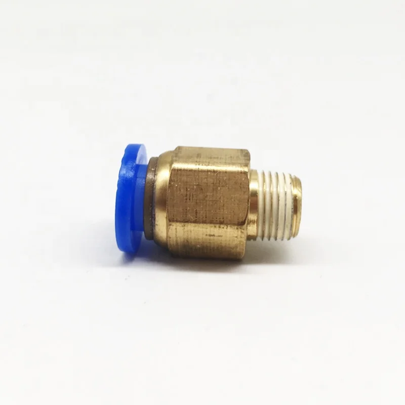 Quick connection accessories PU connector straight plastic pipe pneumatic accessories