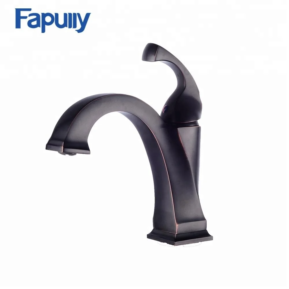 Лучшие бассейна Нажмите надавите кран Нажмите масло втирают Бронзовый ванной краны кран