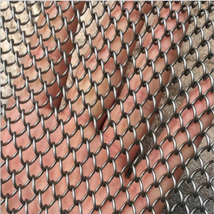 Stainless/ Copper/ Aluminum Decorative Metal Chain Mesh Curtain