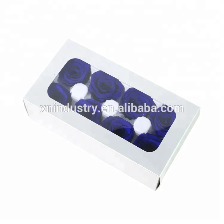 Top Quality preserved rose 4-5 cm blue Roses from Yunnan