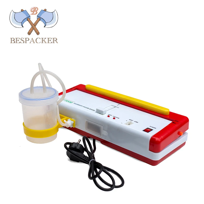 Bespacker DZ-300B household vacuum packing sealer machine dry and wet dual-use
