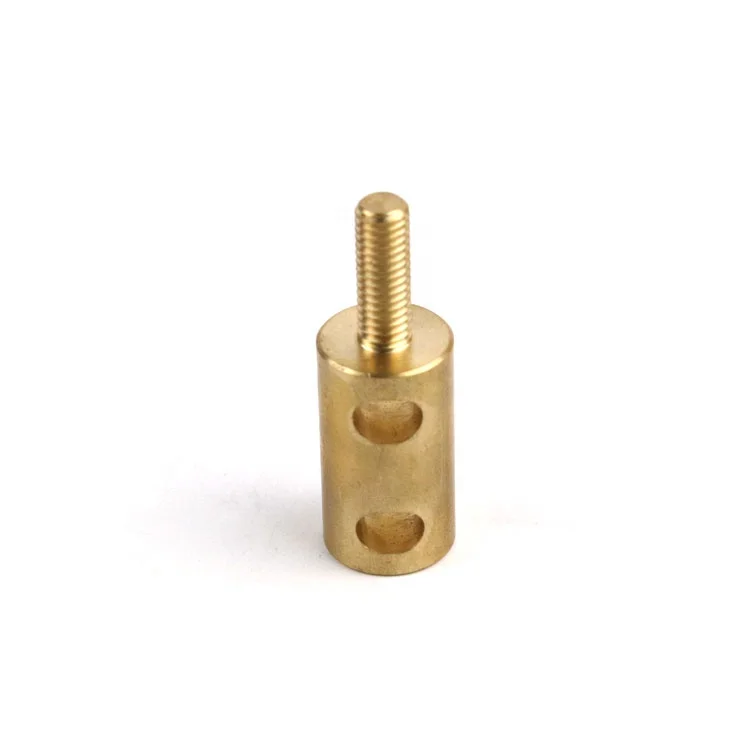 China supplier Customized Electrical Contact Slotted Sealing Screws drilled hole head capstan screws