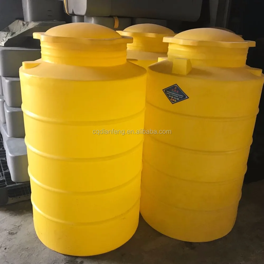 LLDPE 500l Customizable Plastic Food Grade Barrel