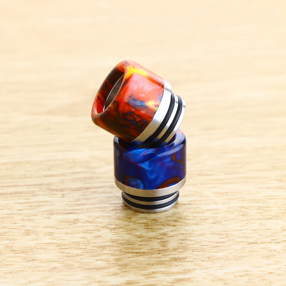 Factory Wholesale Epoxy Resin Mouthpiece Multi Colors Options Atomizer Drip Tips For 810 Tanks