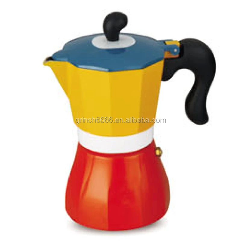 Aluminium moka express 3 cup espresso coffee maker Moca pot