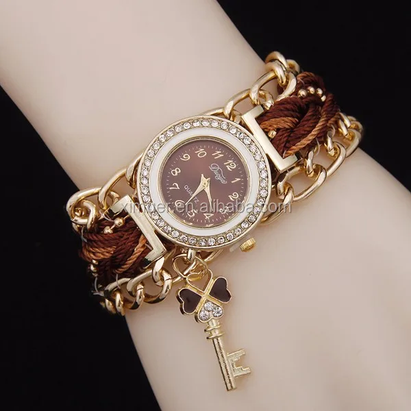 Factory chain bracelet watch fancy lady watch