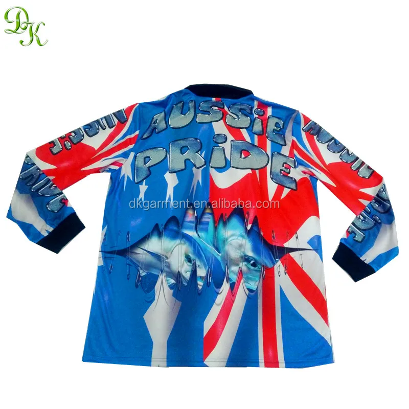 
custom long sleeves uv button up fishing shirt quick dry australia 
