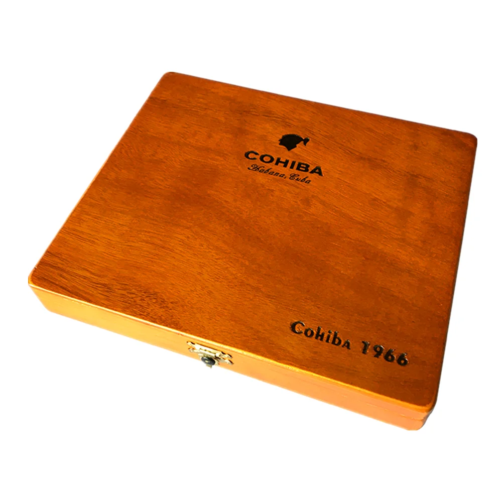 Factory Wholesale Custom Wooden Cigar Humidor Box