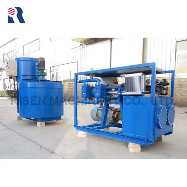
Full Hydraulic Cement Grout Pump - High Pressure Grouting Injection Machine 