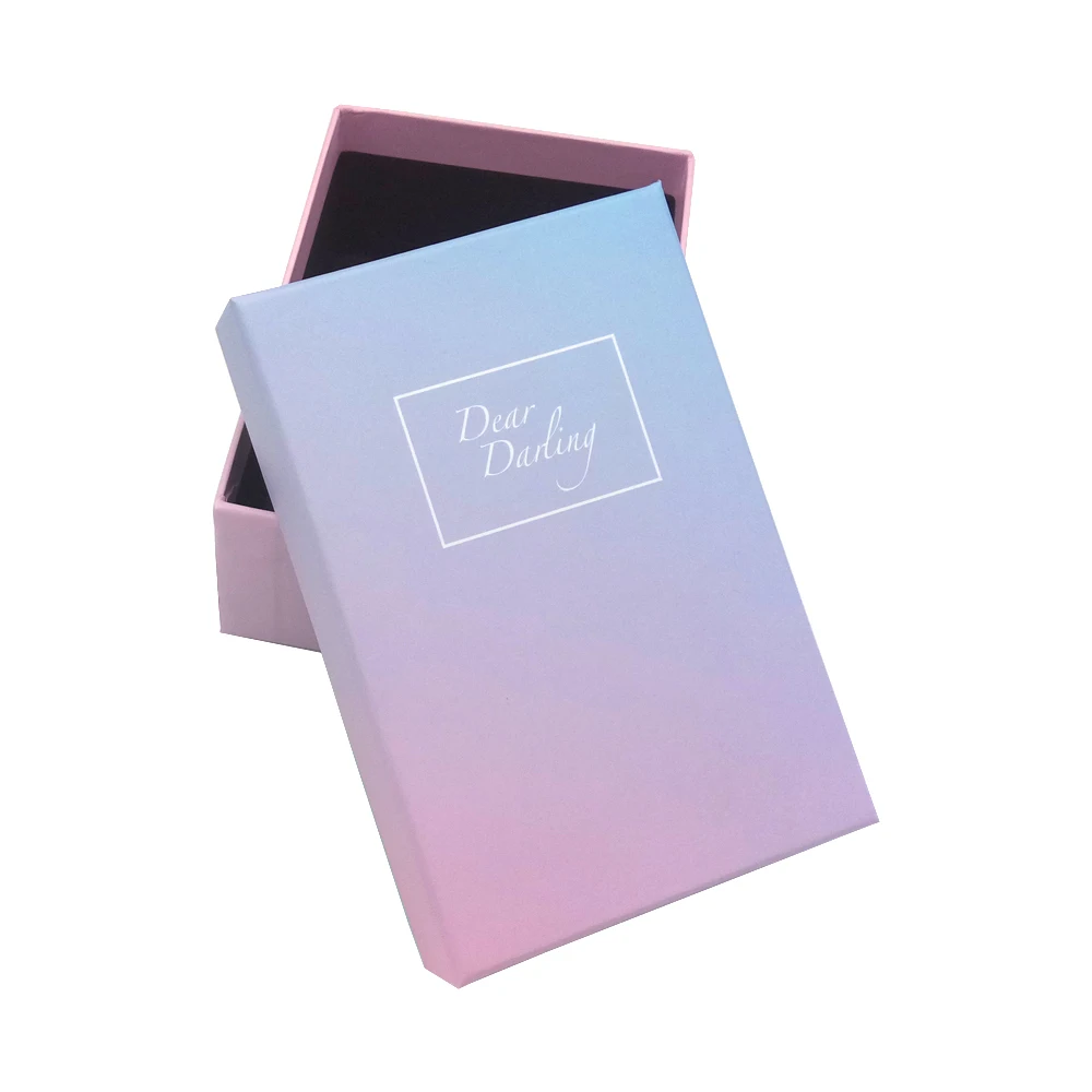 simple luxury wedding album paper packaging box printing company