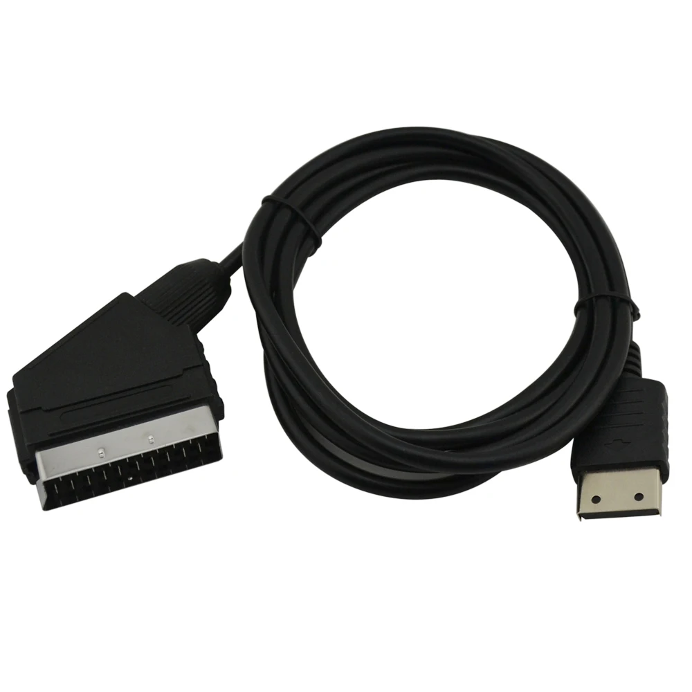 1.8M 6FT DC Scart RGB AV Cable Audio Cable Cord Lead Video Connector for Sega Dreamcast