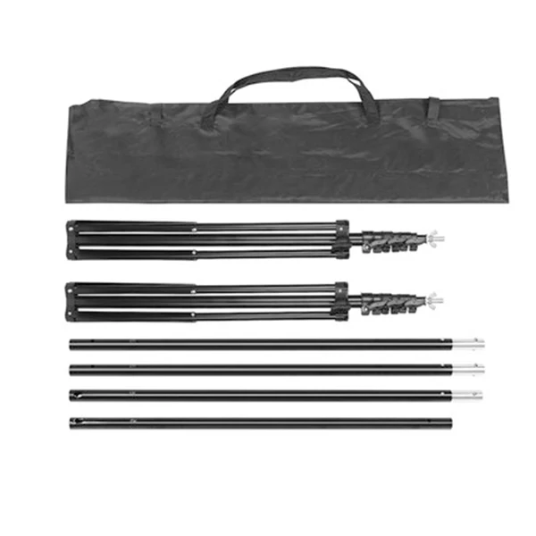 2.63M Photograph Background Frame Support System Tripod Stand for Charge Ligh Holder Photograph tripod (4)