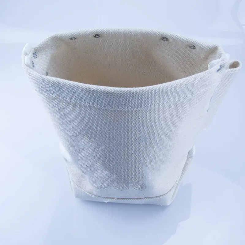 Canvas Tool Bag, Small Bag for Bolt Storage with Bull Pin Loops