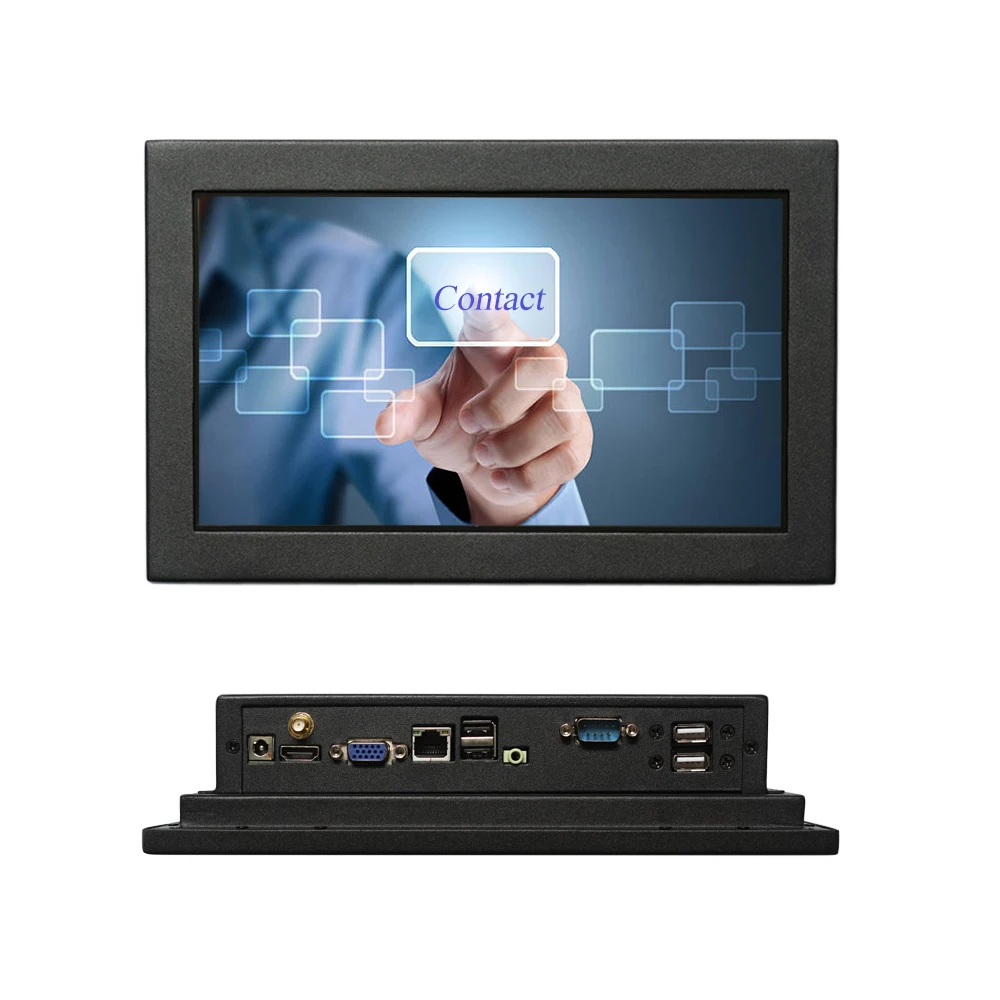 10.1 дюймов ичм широкоформатный промышленный Сопротивление сенсорный экран панели ПК