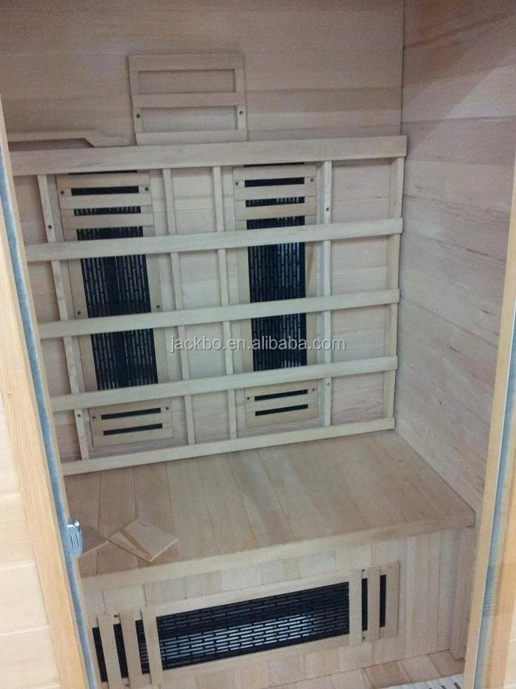Hot selling wooden far infrared sauna room, indoor sauna steam room, infrared spa sauna room