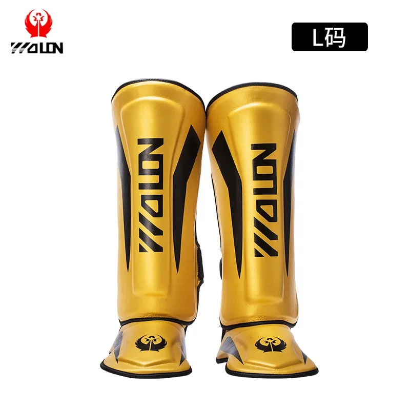 2022 Новый Пользовательский логотип ПУ Muay Thai shinguards специальный голень и подъем ног защита