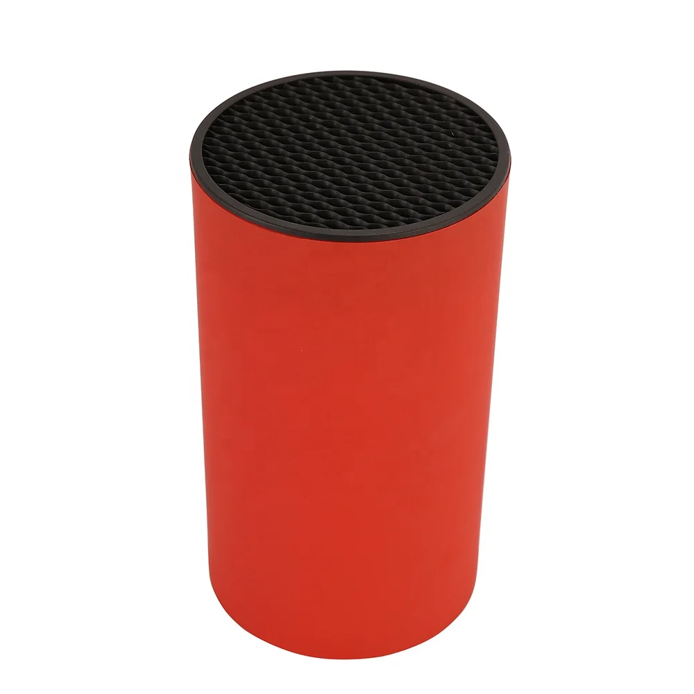 
Plastic material kitchen knife block stander holder storage for home use kitchen knives set 