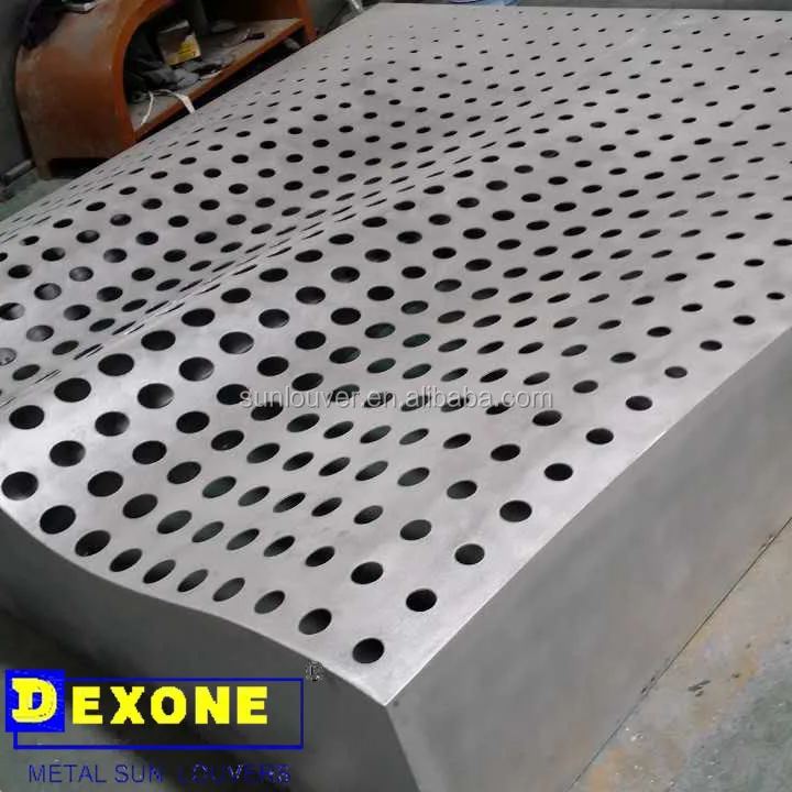  CNC алюминиевая декоративная настенная панель для металлических занавесных стен и