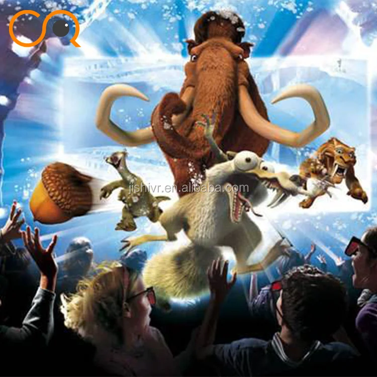 China professional factory truck mobile cinema 6 dof 5D cinema simulator for sale