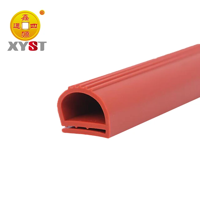 Silicone Profile Extrusion Customized XYST,XYST Cabinet -60°C To+250°c FREE Black/brown/white,grey