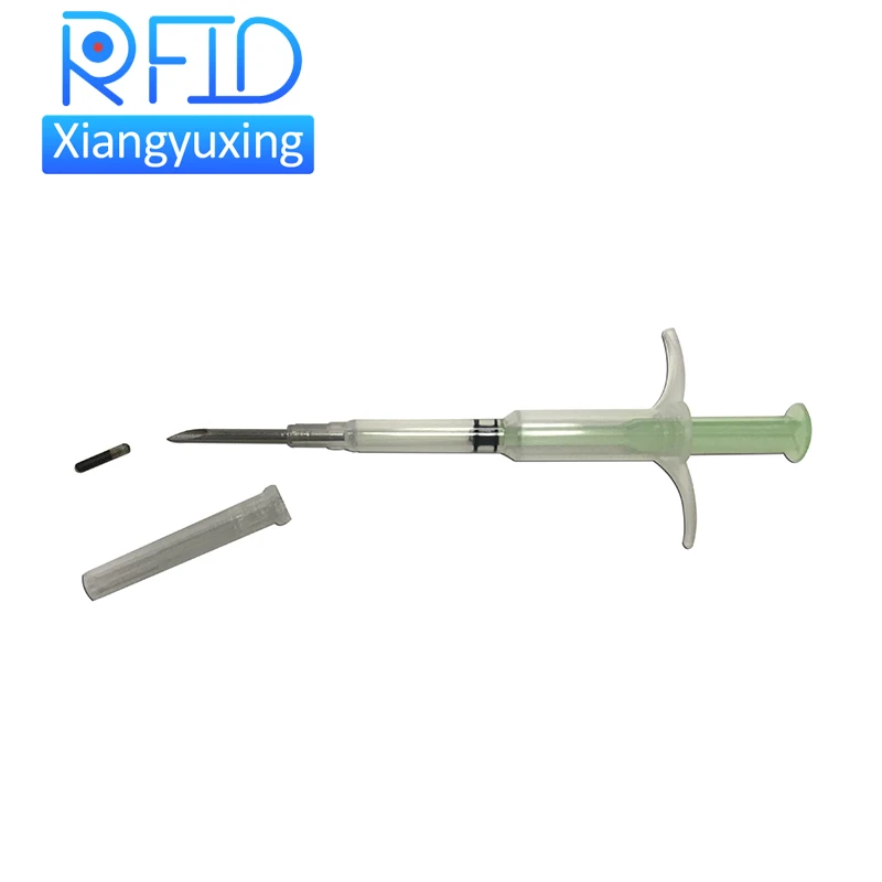 Микрочип для животных 2,12*12 мм Rfid микрочип для животных ISO11784/85 LF 134,2 khz идентификационный микрочип