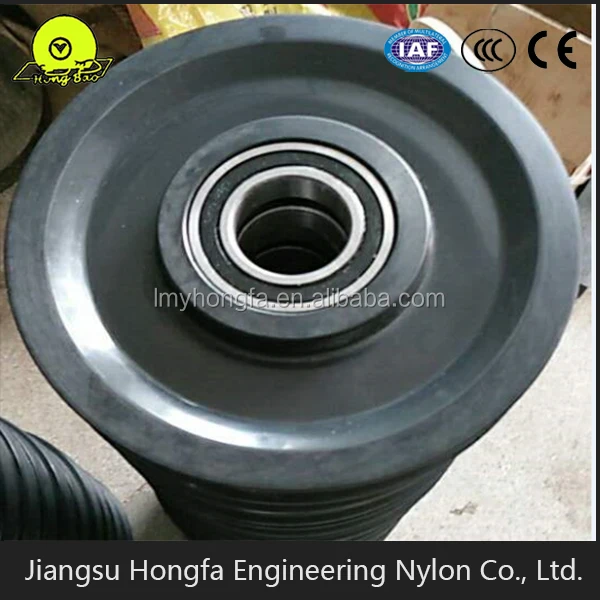 MC nylon sheave /wheel/ pulley for cranes