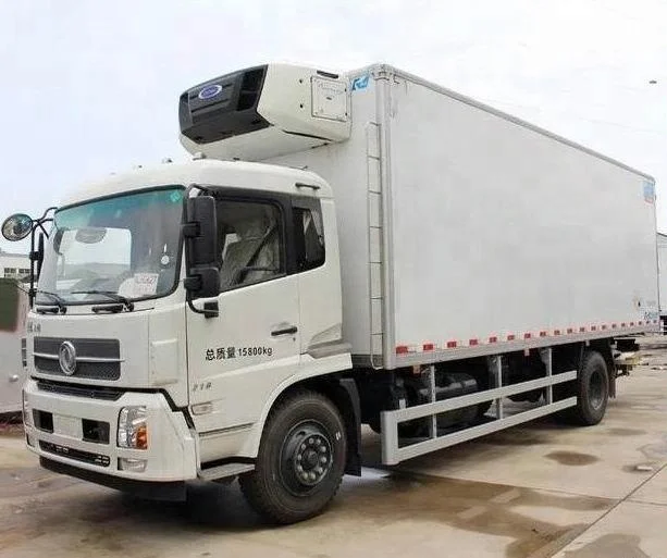 8 Ton Capacity Refrigerated Truck/8000kg Loading Frozen Box Lorry/8Ton Freezer Truck