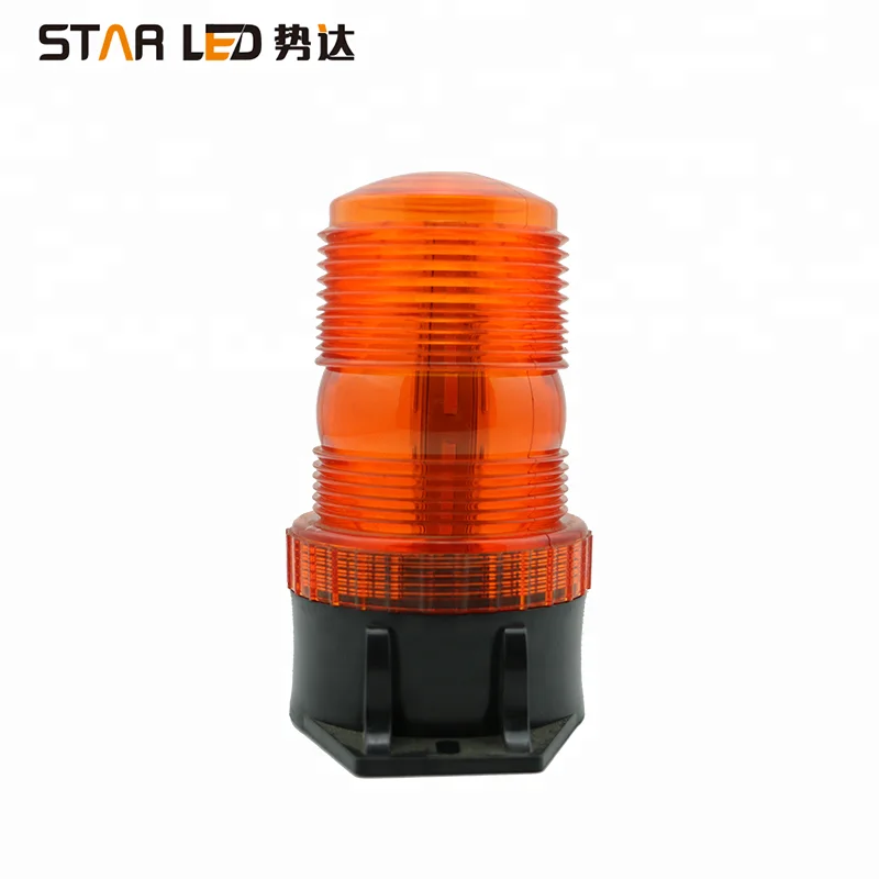 12V/24V Amber Emergency xenon Car LED Beacon Light Flashing Lights 60 LEDs