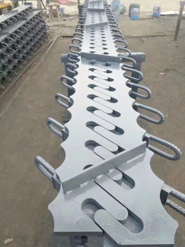 Steel plate finger type expansion joints for bridges