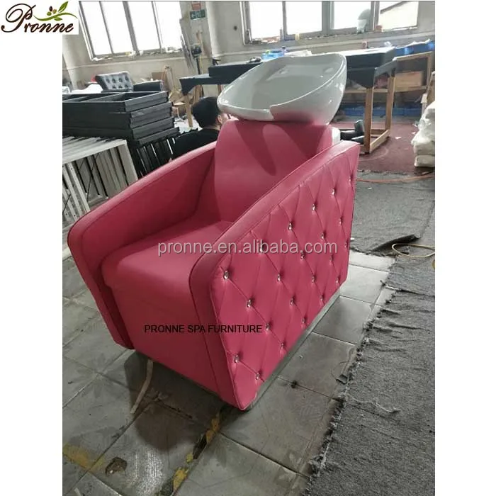 Дешевые современные роскошные обратный ток воды для мытья волос станции/подержанная рольставни салон шампунь стул