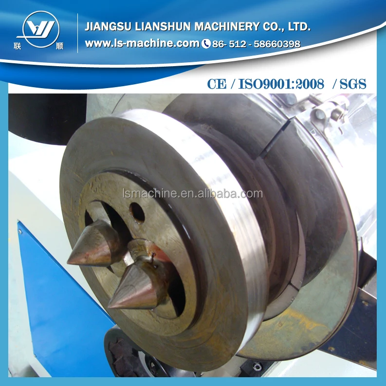 Twin баррель винт пластиковые экструдер