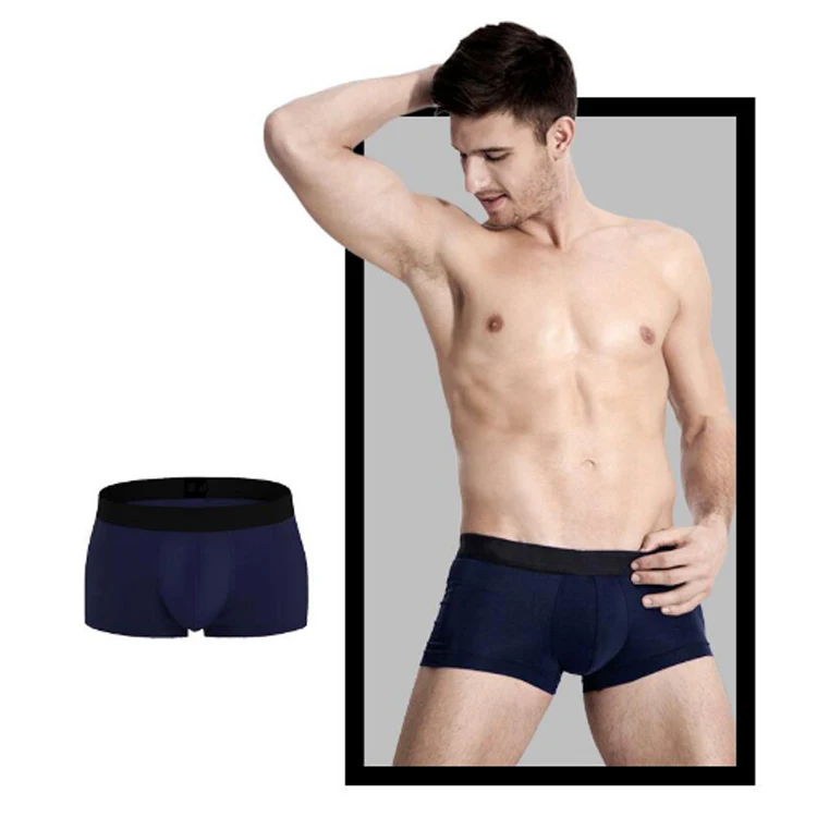 
Wholesale High Quality 100% cotton private label boxers underwear men 