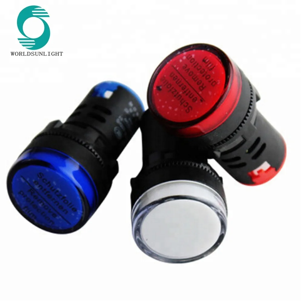 AD16-22DS DC/AC 6v 12v 24v 36v 48v 110v 220v 380v LED signal indicator light