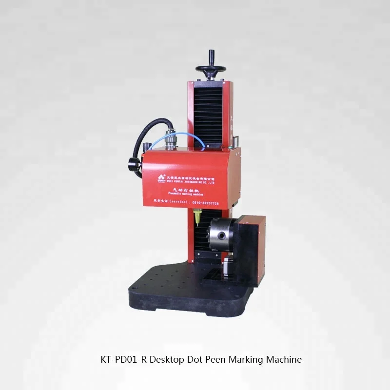 KT-PD03-R 200X150mm пневматическая точечная машина маркировки пин с Поворотный