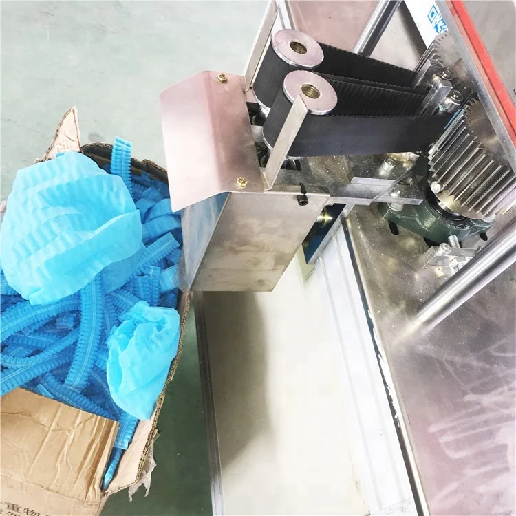 bouffant clip hair cap making machine