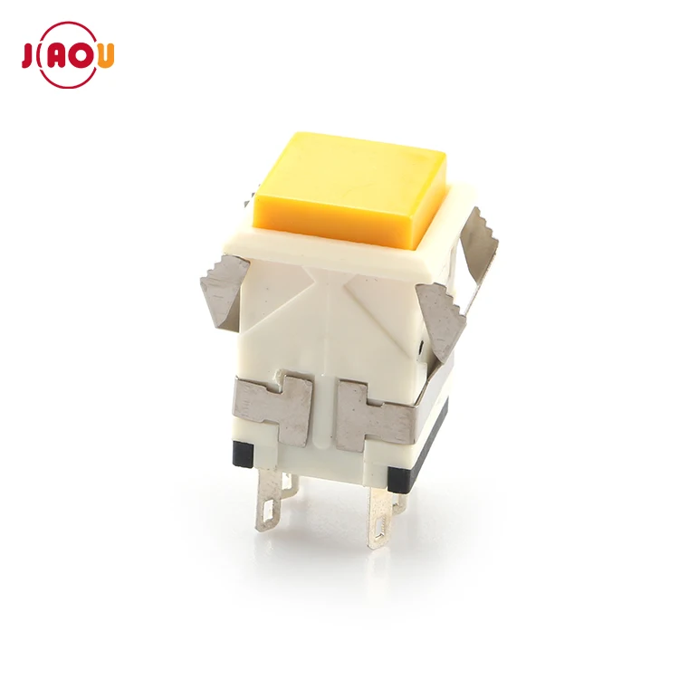 KD2-21/KD2-22/KD-23/KD2-24  With LED /Non-illuminated LED  self-locking/Non Self-locking   Square Push Button Switch