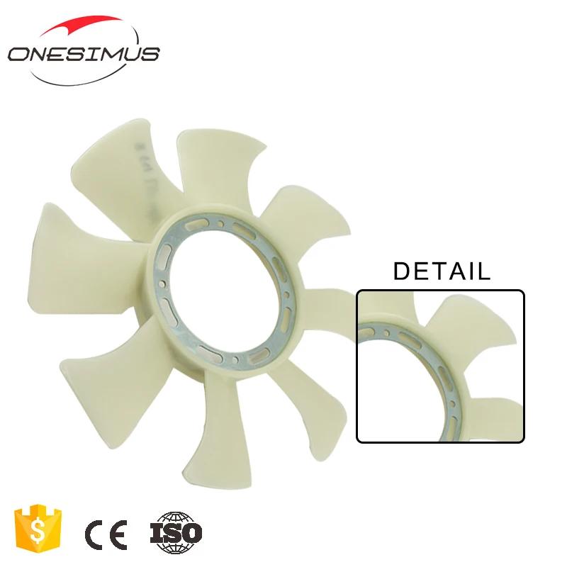 4M40 Cooling System Spare Parts 430*137*153*8 / ME013493 Radiator Engine Fan Blade