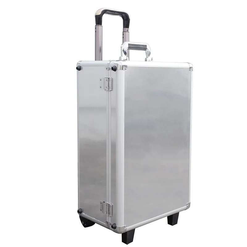 Алюминиевый кейс чемодан на колесах для DJI Phantom 3 Профессиональных Стандартов Заранее rc drone мультикоптер с HD камеры