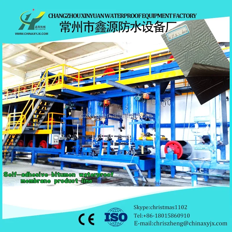 Self-adhesive Asphalt Felt Making Machinery