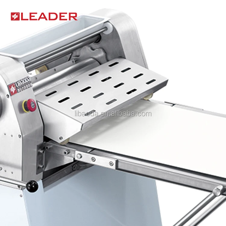 
home use bakery electric automatic pizza croissant dough sheeter cutter machine 