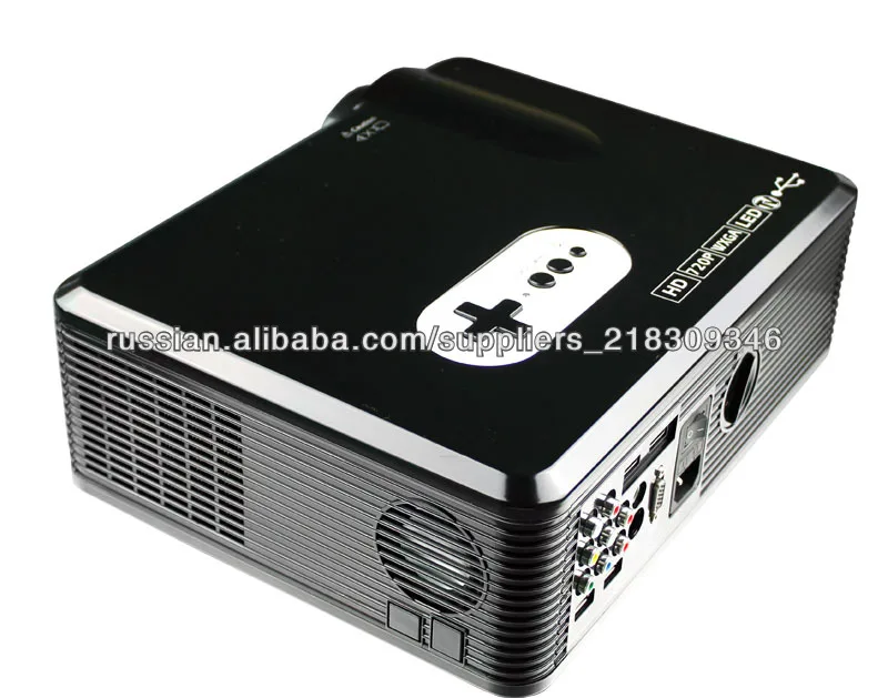 горячий продавать HD 1080p проектор построен в динамики телевизора с 3000 люмен светодиодные лампы жк поддержки панели 3D-фильмо