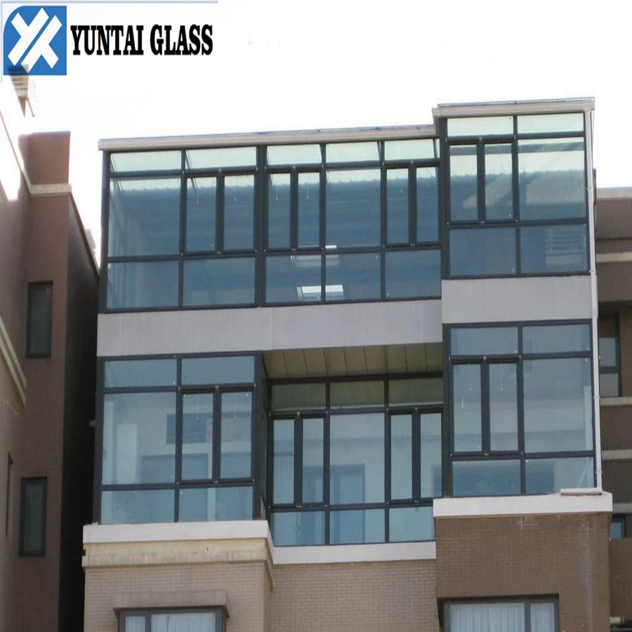 insulated soundproof wall glass exterior wall panels price per square meter