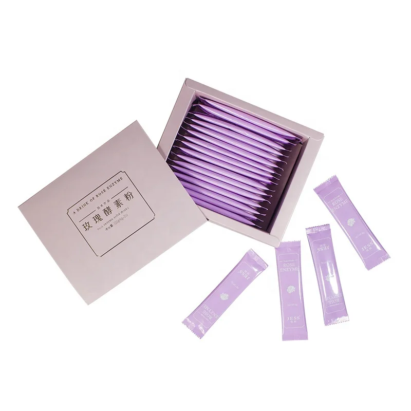 oem detox stress Relief tonic fermented plant Powder Sticks weight control healthy slim herbal Powder drink