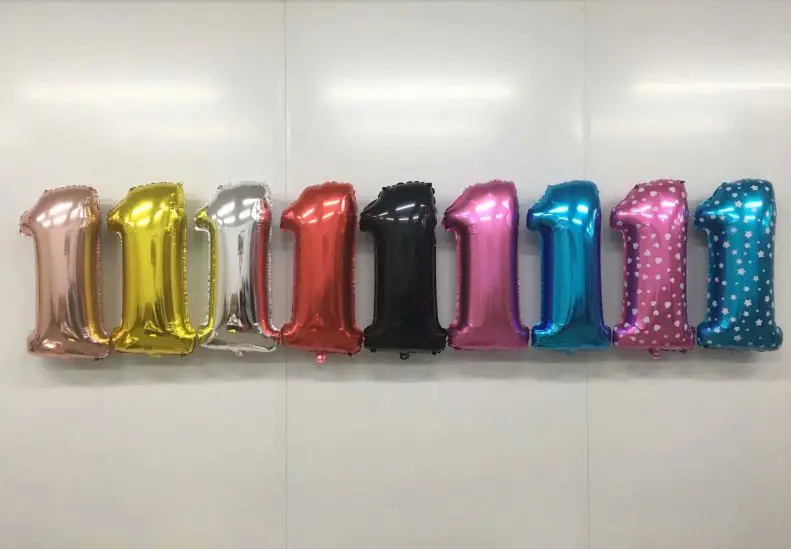 Гигантские многоразовые гелиевые баки, 30 дюймов, сделано в Китае, воздушные шары, товары для вечеринок, воздушные шары на день рождения, металлические шары с цифрами