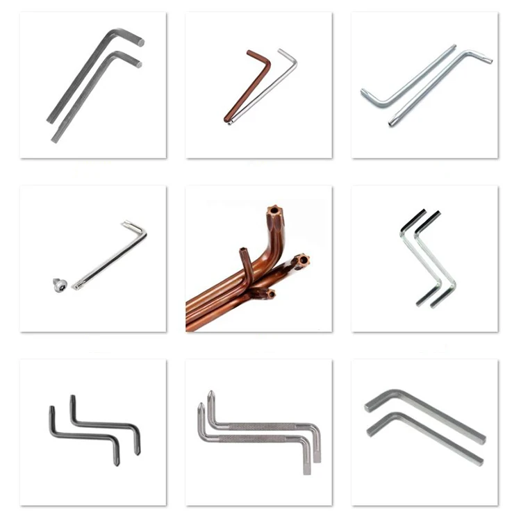 Z type Allen Hex key wrench 2 3 4 5 6 7 8 9 10 and more size customized Carbon steel S2 Alloy Cr-V spanner tools manufacture
