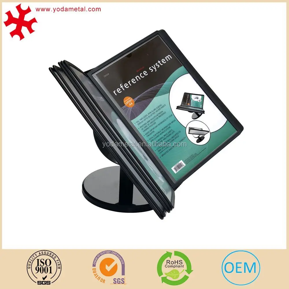 
Современный дизайн, металлический держатель для меню в ресторане, настольная подставка 