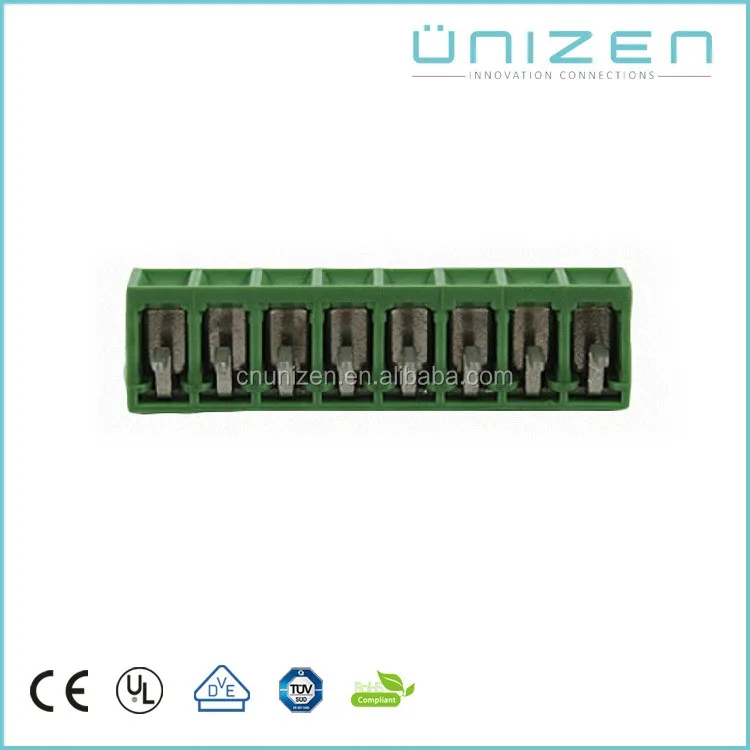 Unizen Electrical PCB Cable Terminal Block 3.5mm (3.81mm) pitch Screw-in type