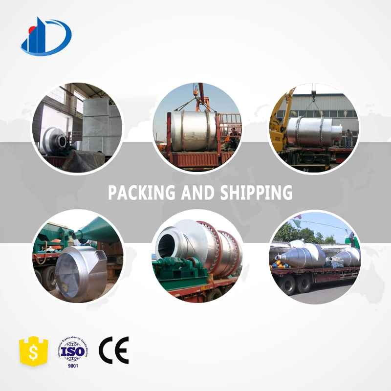 Промышленная вращающаяся маленькая сушилка для песка