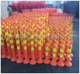 warning post 75CM bollard flexible post traffic delineator post