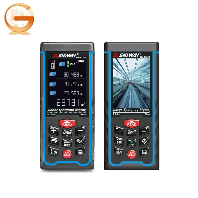 
High quality Sndway SW-S120 Portable Digital Measure Tools with Camera and Bluetooth Laser Distance Meter 